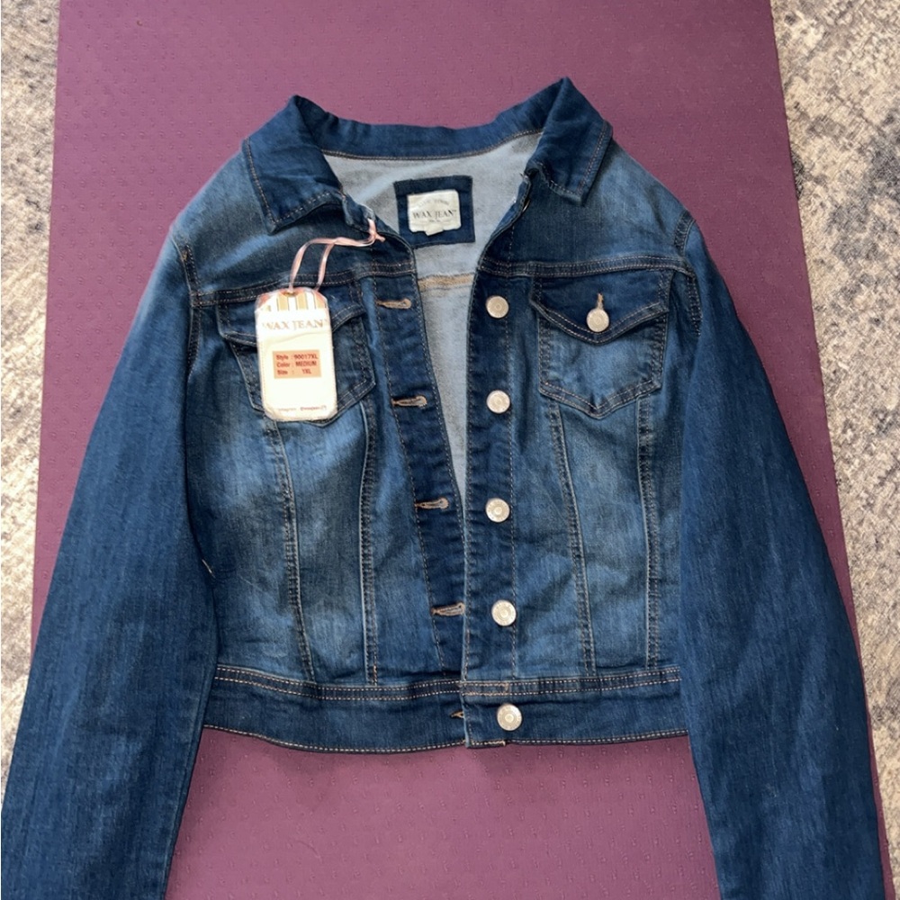 Denim Jean Jacket - SUPER STRETCH